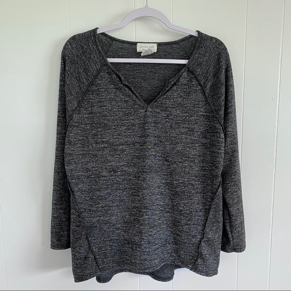 Lavender Field Long Sleeve Top